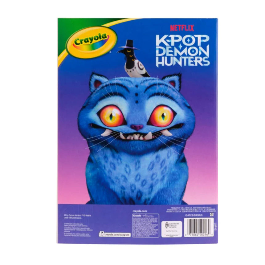 KPOP Demon Hunters Colouring Book