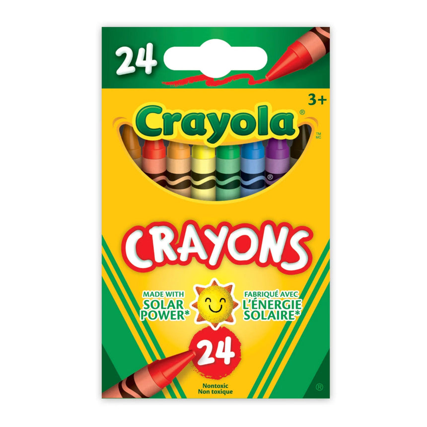 Crayons De Cire (24)-Crayola-CRL-52-0024-CLÉMENT