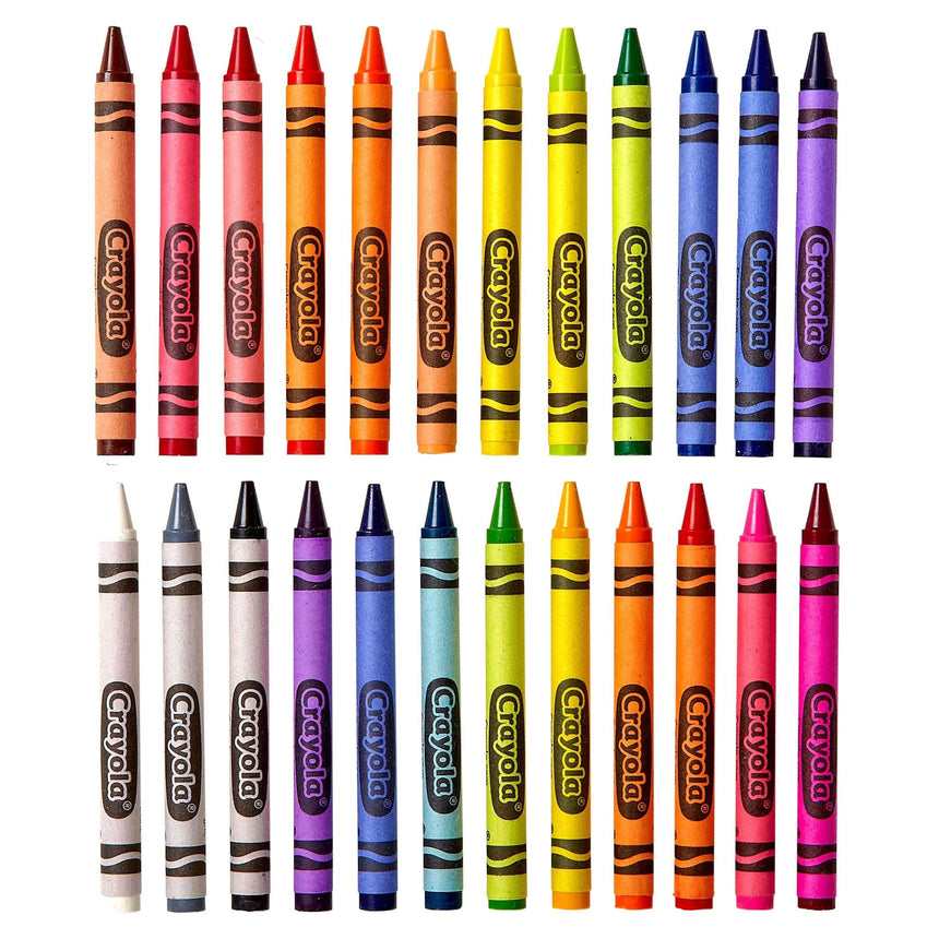 Crayons De Cire (24)-Crayola-CRL-52-0024-CLÉMENT