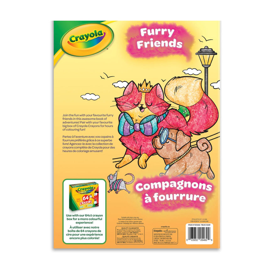 Coloriage Compagnons À Fourrure-Crayola-CRL-61-0546-CLÉMENT