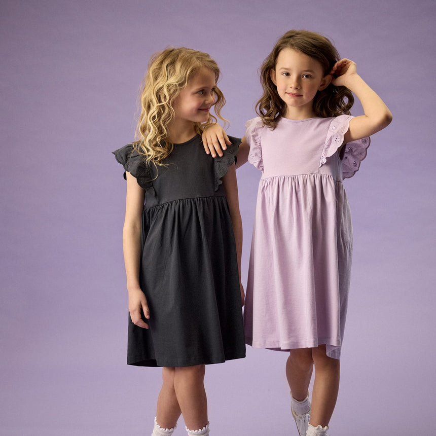 Robe Jersey Volant 2-14ans-Creamie-CRM-823114-1205-CLÉMENT