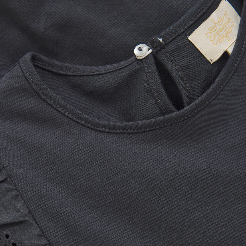 Robe Jersey Volant 2-14ans-Creamie-CRM-823114-1205-CLÉMENT