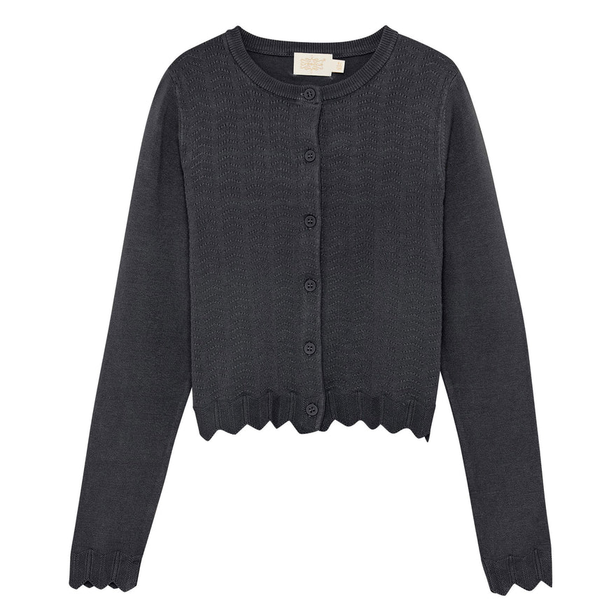 Cardigan Tricot 4-14ans-Creamie-Charcoal-4-CRM-823144-1205-CLÉMENT