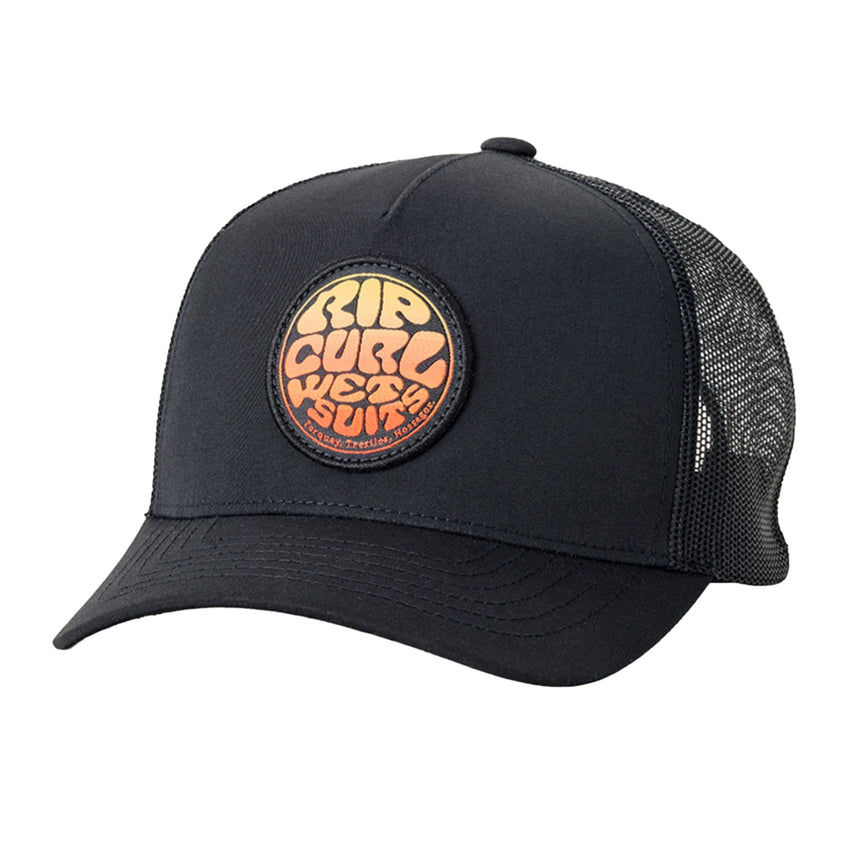 Casquette camionneur Wetsuit Icon - Enfant-Rip Curl-Noir-8-16 ans-CUR-1AYBHE-CLÉMENT