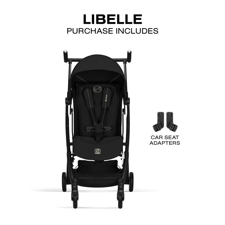Poussette de voyage ultra légère LIBELLE - Noir-Cybex-CYB-526000933-CLÉMENT