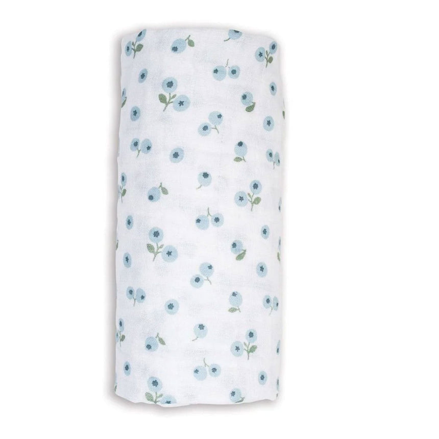 Couverture Mousseline -  Bleuets