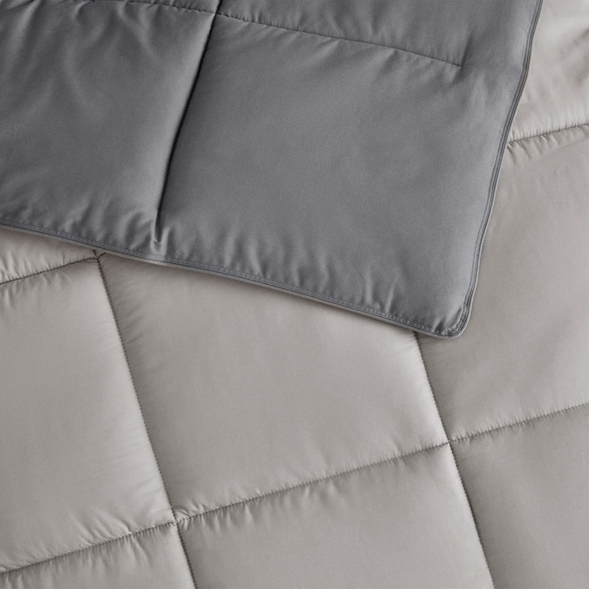 Full / Queen Conforter set - Charcoal