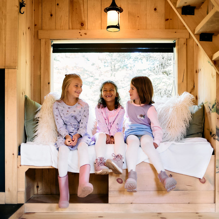 Robe Imprimée Hivernal 2-10ans