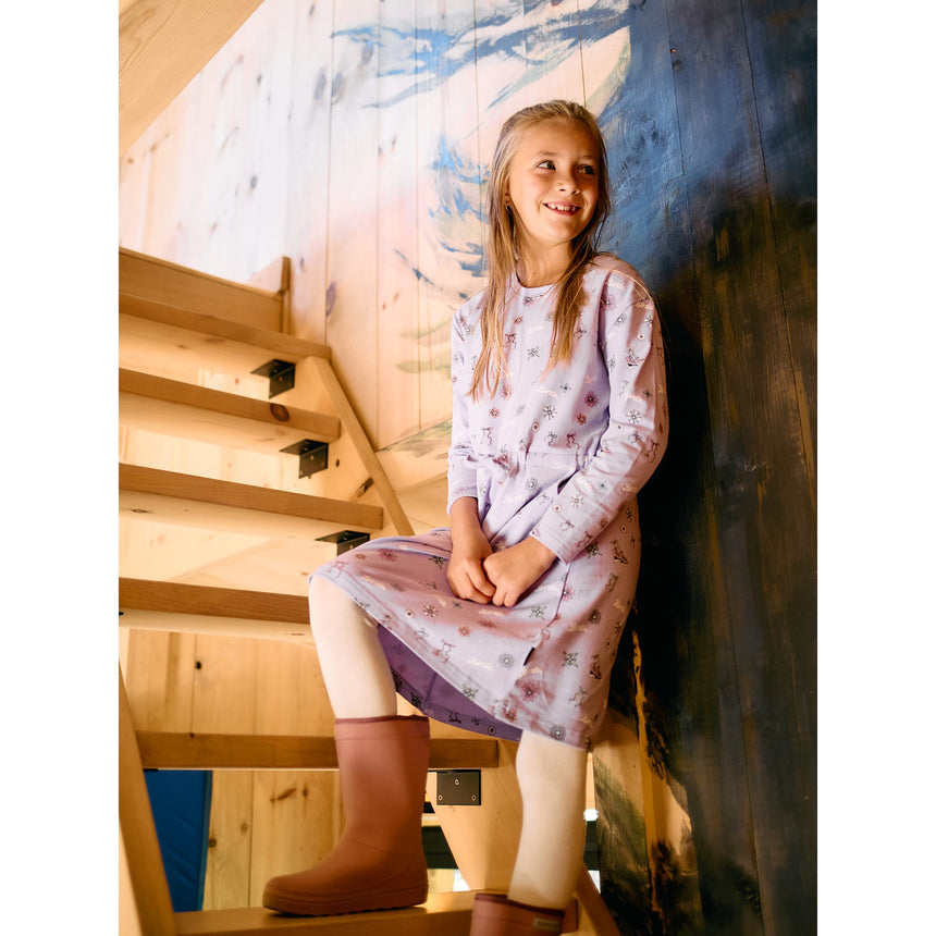 Robe Imprimée Hivernal 2-10ans