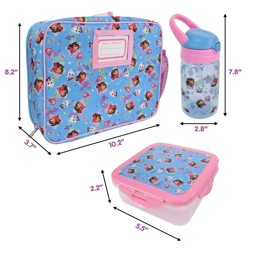Gabby 3 Pieces Lunch Bag Set