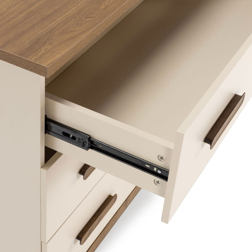 Commode 3 Tiroirs Lala - Amande Noyer-Dadada Baby-DDD-44082-CLÉMENT