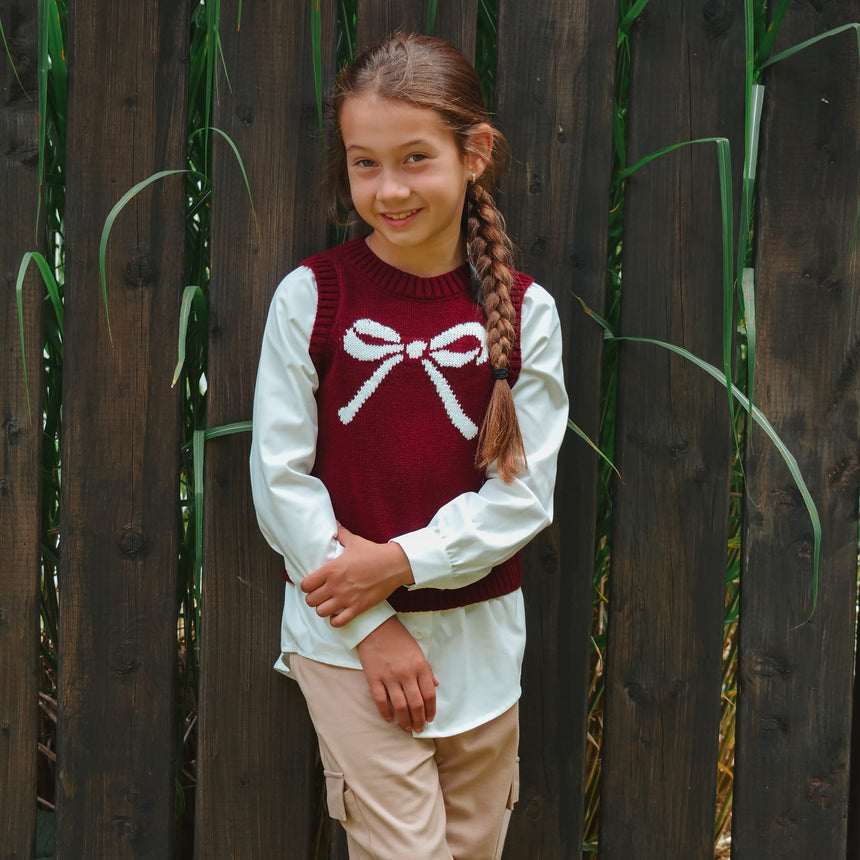 Blouse Bimatière Romance 7-14ans-Look-LOK-2253575C-CLÉMENT