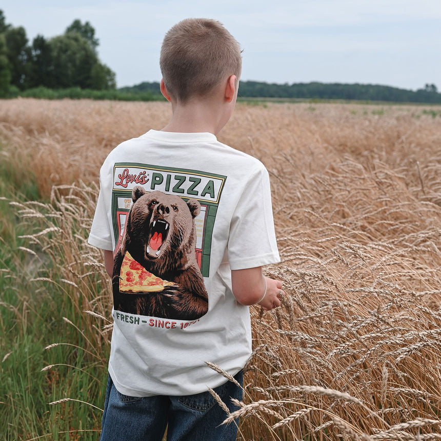 T-shirt Pizza Loving Bear 8-16ans-Levis-LEV-91R477-W0E-CLÉMENT