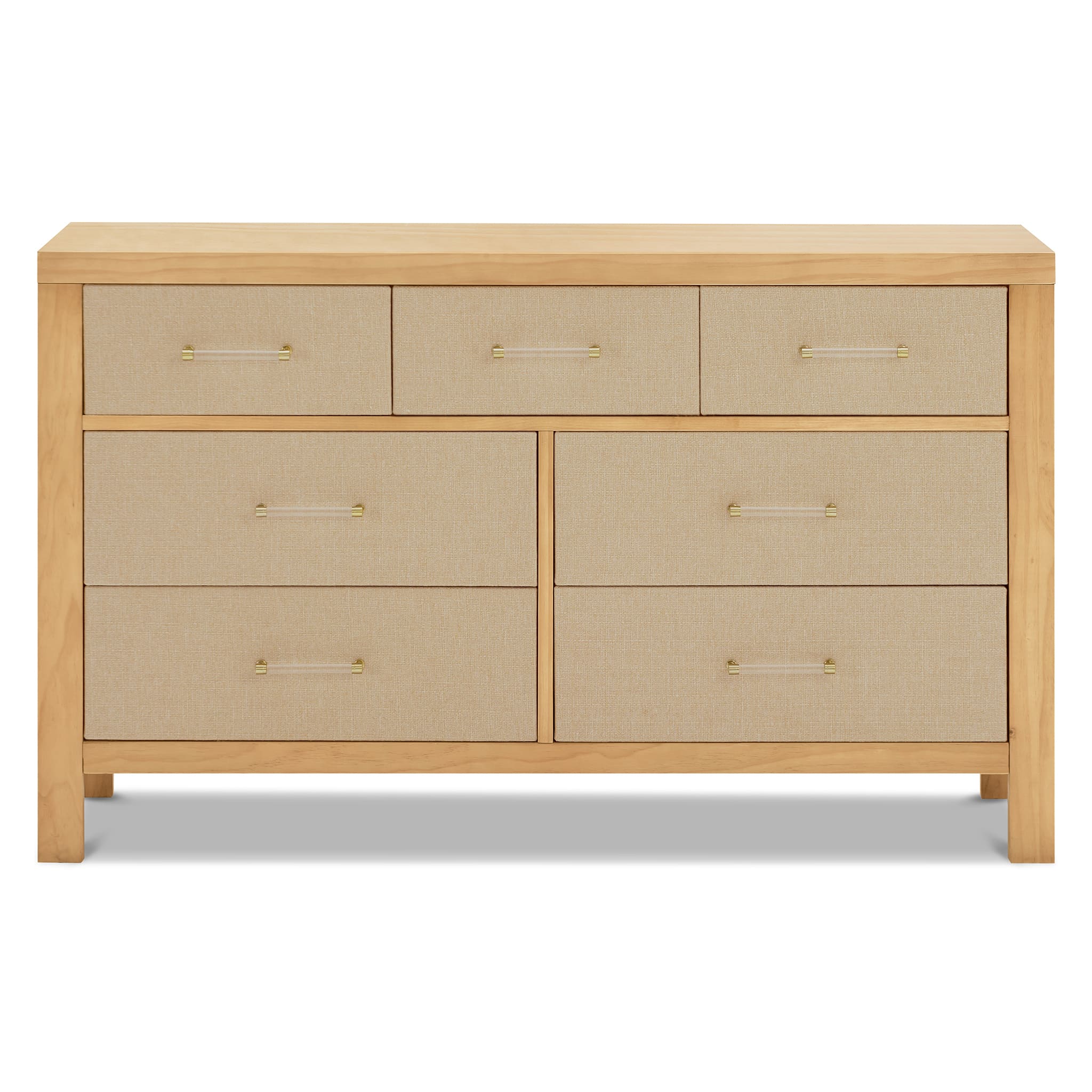 nolm drawers Mel ドロワーズ　メル　リネン　アイボリー Commode 7 Tiroirs Eloise - Miel et Tissu Eco-Weave - Namesake