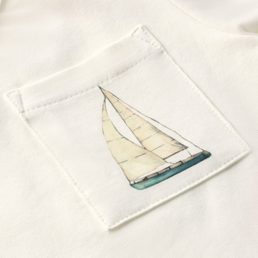 T-shirt Voilier 6-24mois-En Fant-ENF-215394-1021-CLÉMENT