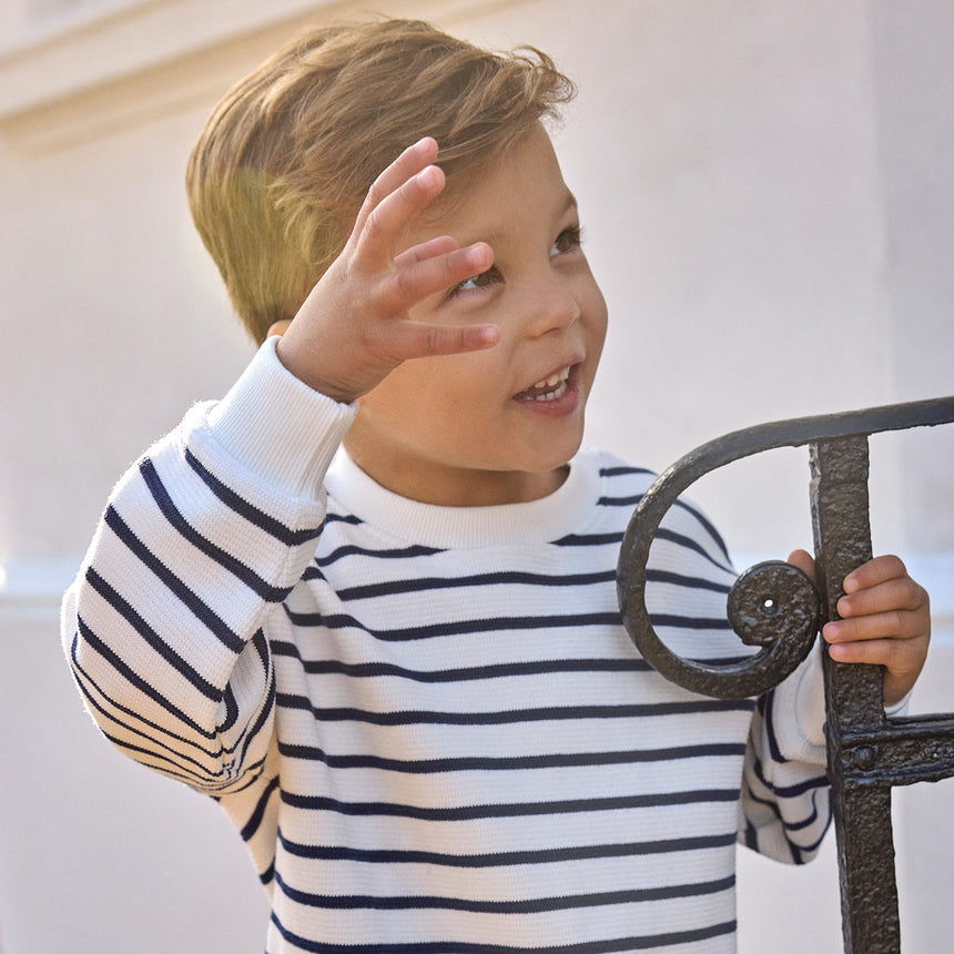 Gilet Ouaté Rayé 6-24mois-En Fant-ENF-215399-7649-CLÉMENT