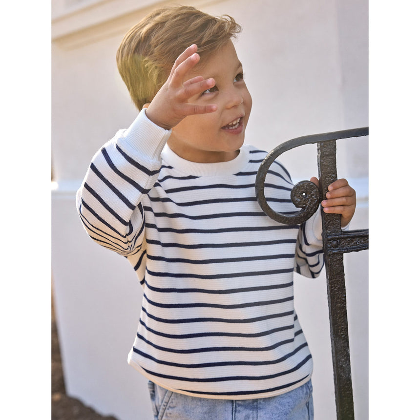 Gilet Ouaté Rayé 6-24mois-En Fant-ENF-215399-7649-CLÉMENT