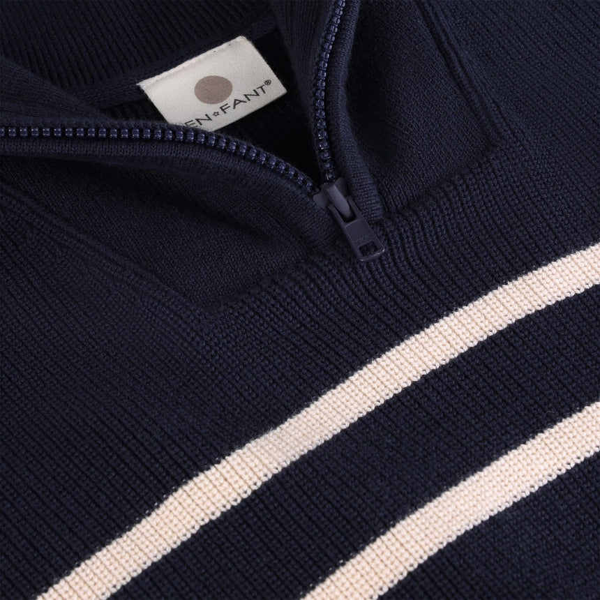 Pull Demi Zip Rayé 3-10ans-En Fant-ENF-230660-7021-CLÉMENT