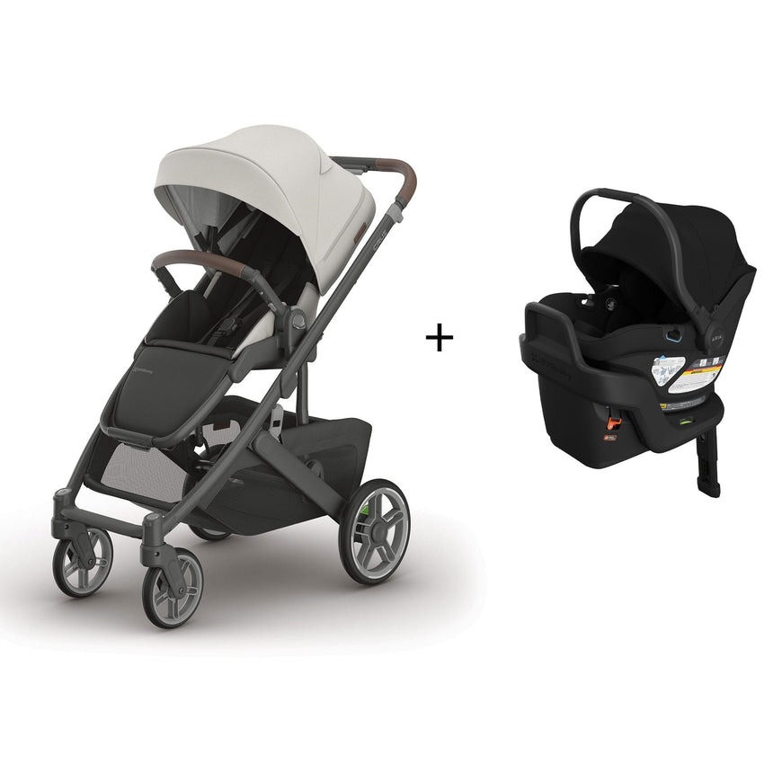 Poussette Cruz V3 - Savannah + Siège Auto Aria V2 - James-Systeme De Voyage (607)-UPPAbaby-CLÉMENT