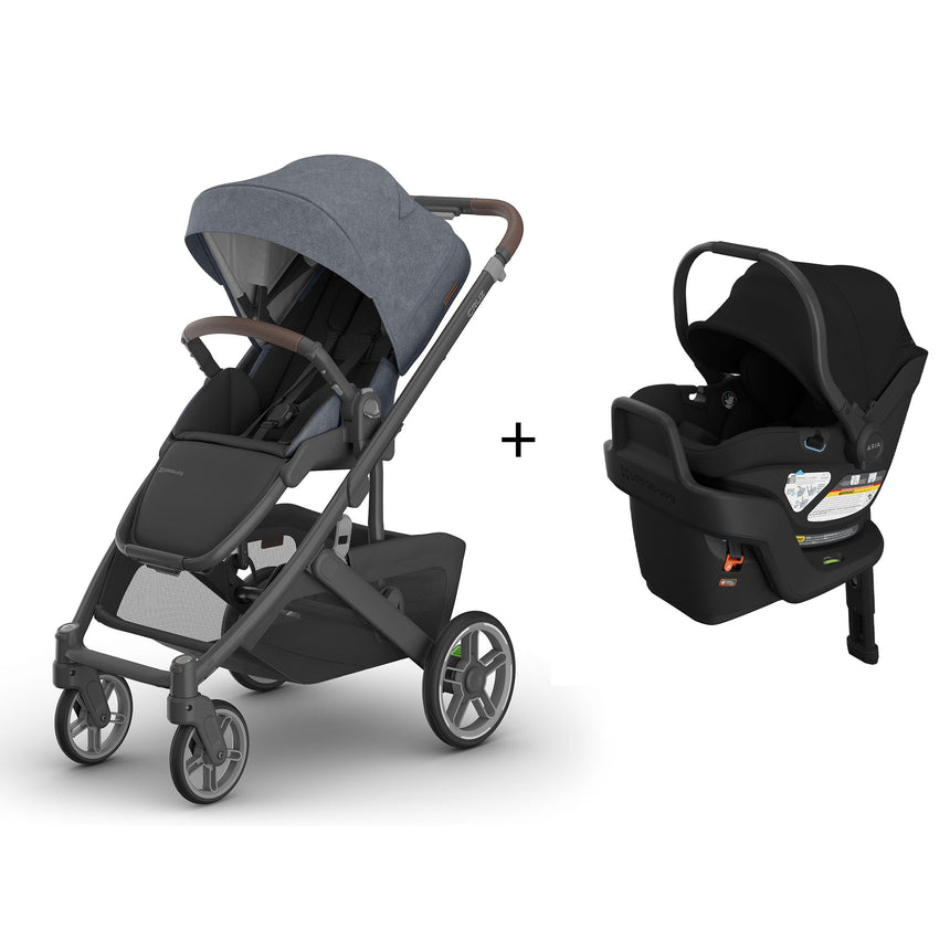 Poussette Cruz V3 - Julian + Siège Auto Aria V2 - James-Systeme De Voyage (607)-UPPAbaby-CLÉMENT