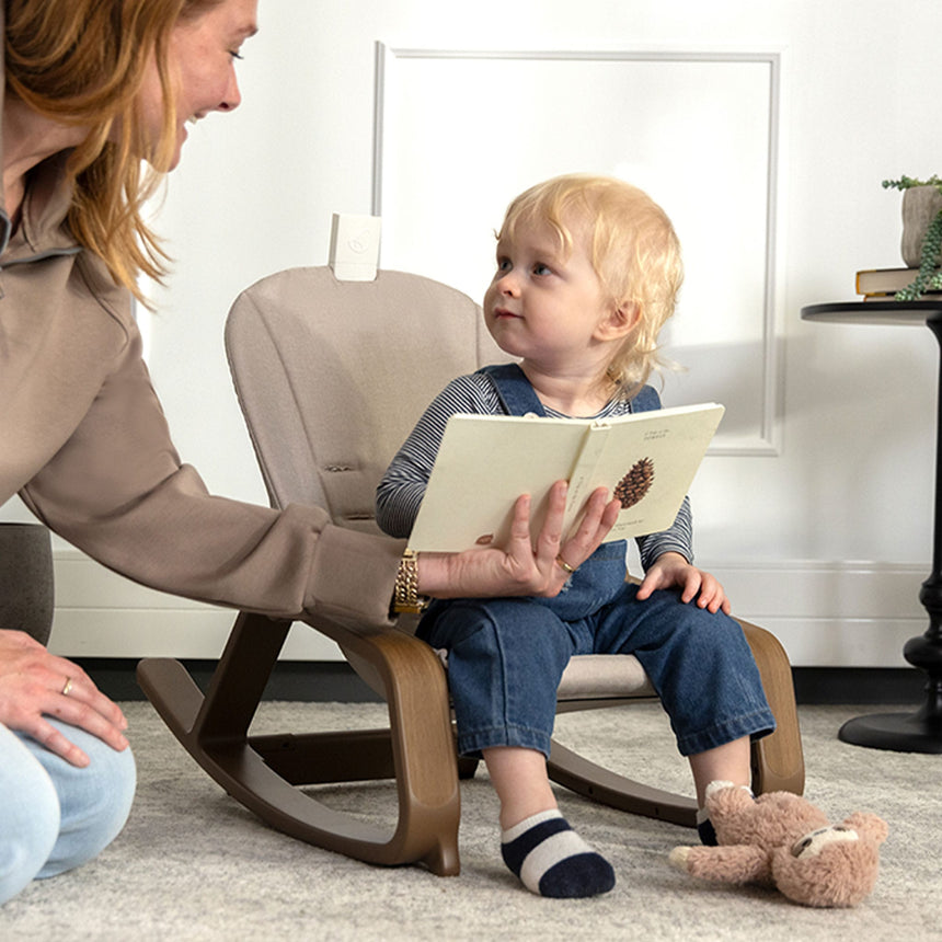 Siège Berçant Lyra 2-en-1 - Café-Evenflo-EVO-BO100112516-CLÉMENT