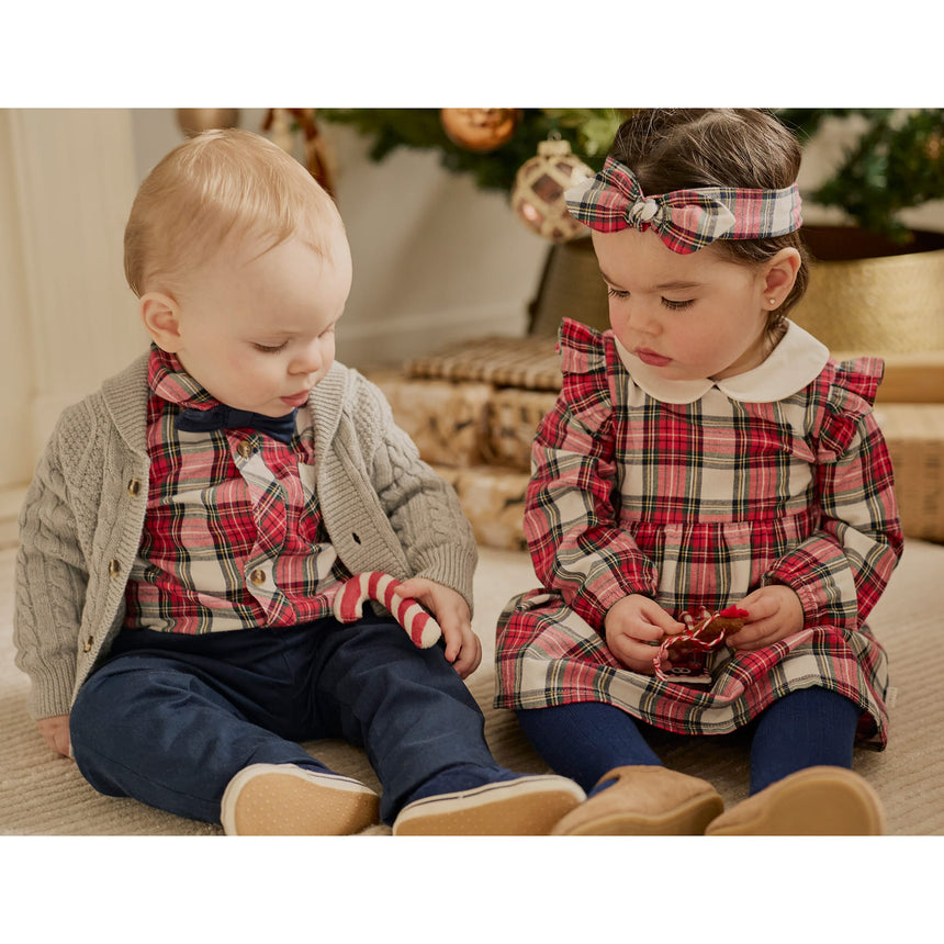 Ensemble Chemise Carreaux 3-24mois-Firsts par Petit Lem-FIT-25HGW41E04-CLÉMENT