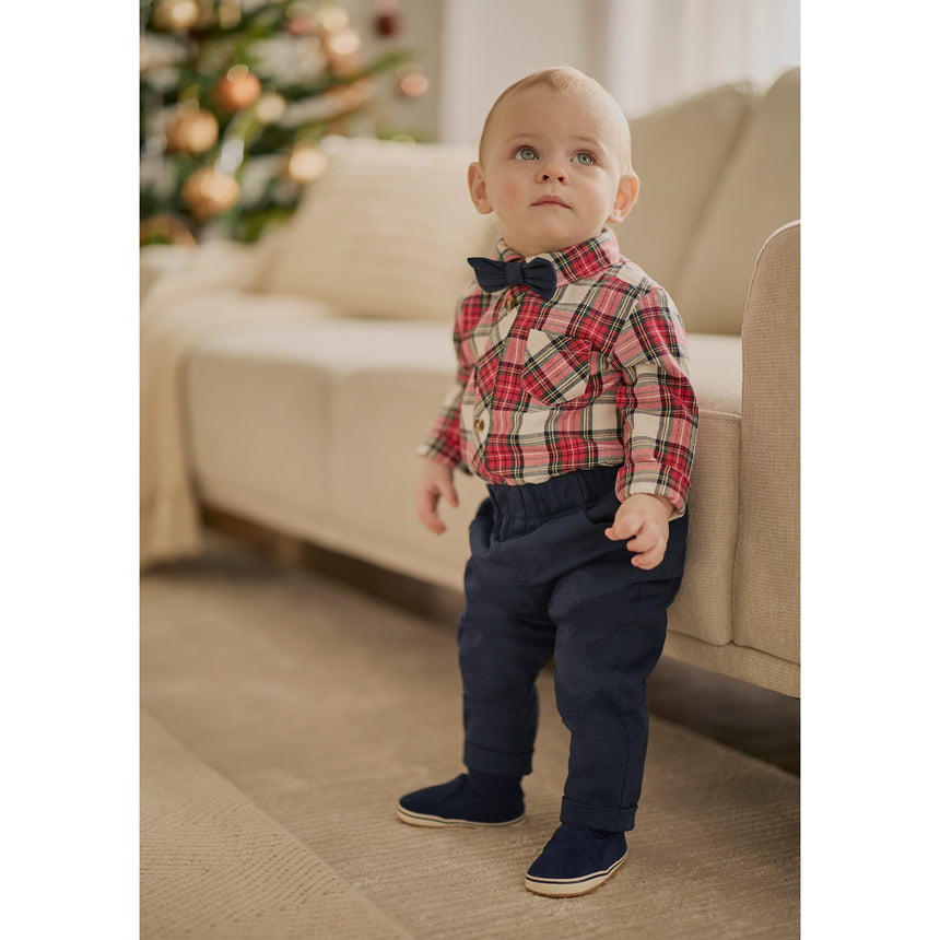 Ensemble Chemise Carreaux 3-24mois-Firsts par Petit Lem-FIT-25HGW41E04-CLÉMENT