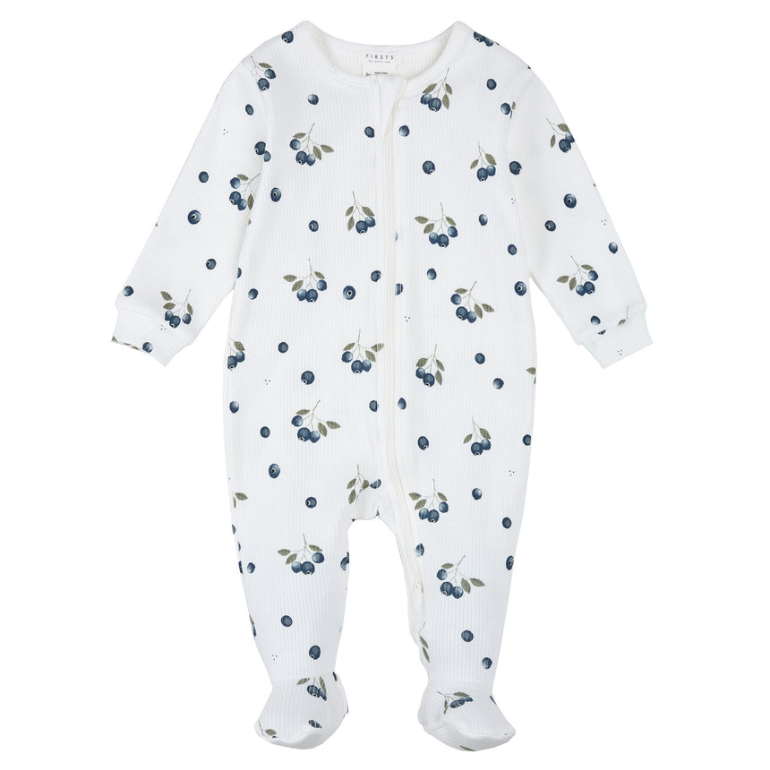 Pyjama Bleuets 0-12mois-Firsts par Petit Lem-Ivoire-0 m-FIT-26EGL30P01-CLÉMENT