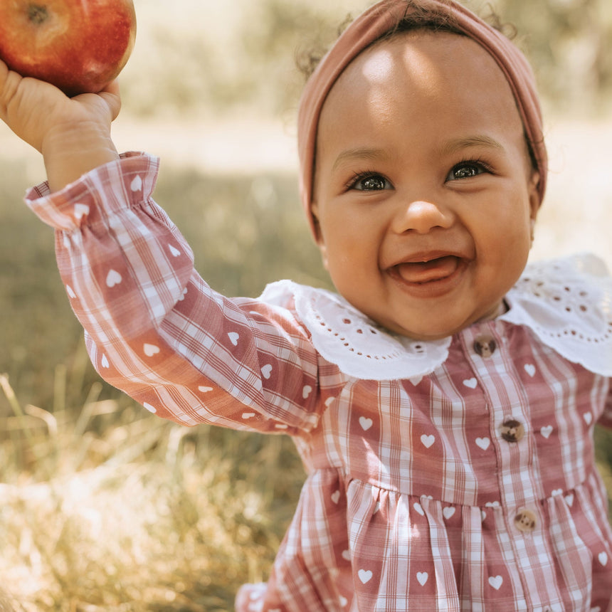 Robe Imprimée Pommes 3-24mois-Firsts par Petit Lem-FIT-26FGW33E16-CLÉMENT