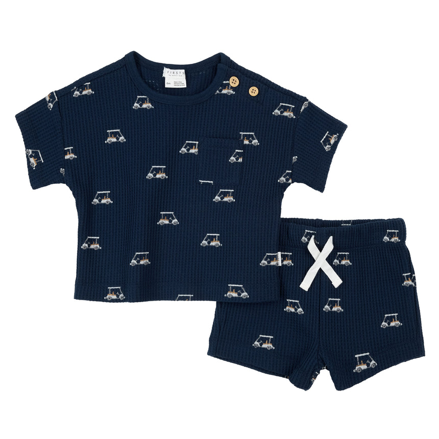 Ensemble 2 Pièces Golf 3-24mois-Firsts par Petit Lem-Marine-3 m-FIT-26SGW33E02-CLÉMENT