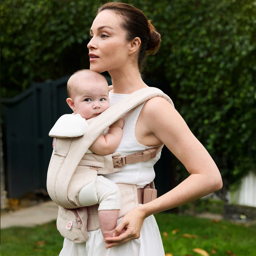 Porte-Bébé Omni Deluxe en Lin-Ergobaby-FUL-BCODLNATLIN-CLÉMENT