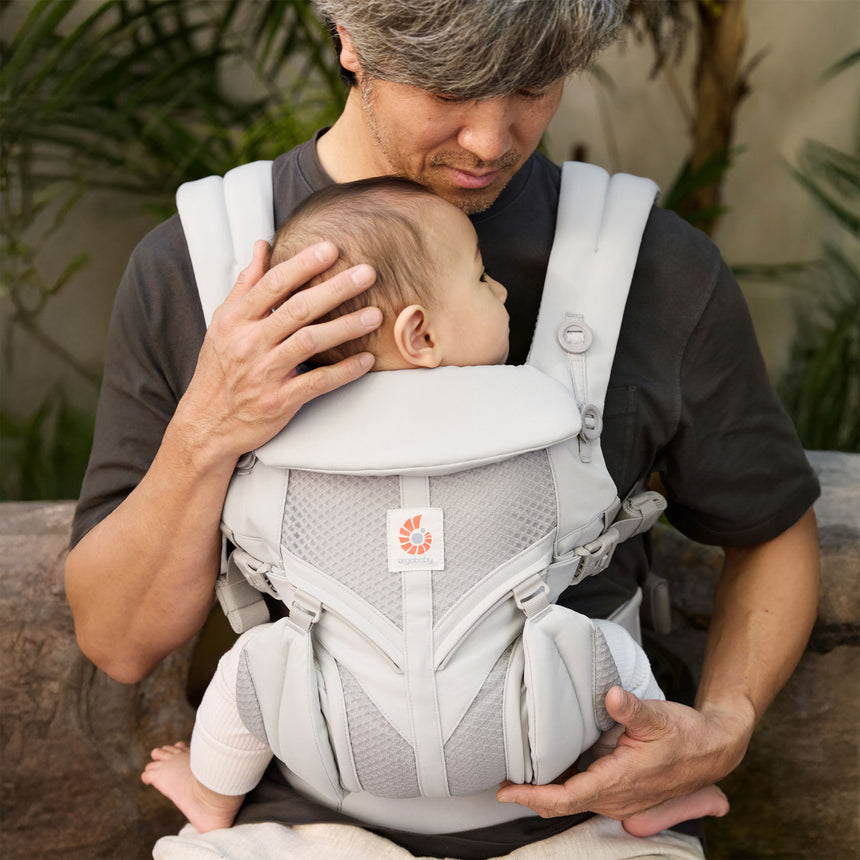 Porte-bébé Omni Classic Mesh - Gris Perle-Ergobaby-FUL-BCS360PGREY-CLÉMENT