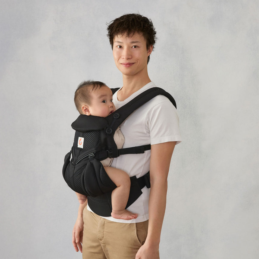 Porte-bébé Omni Classic Mesh - Onyx Noir-Ergobaby-FUL-BCS360PONYX-CLÉMENT