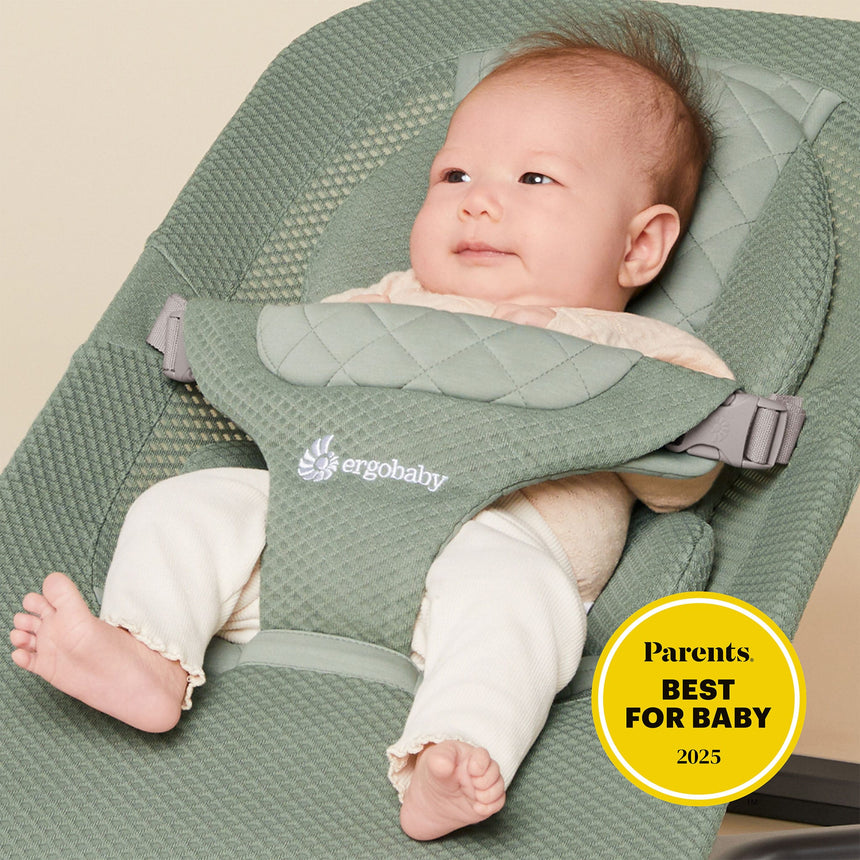 Siège Berçant Evolve Mesh 3-en-1 - Sauge-Ergobaby-FUL-EVLBNCSGGRNM-CLÉMENT