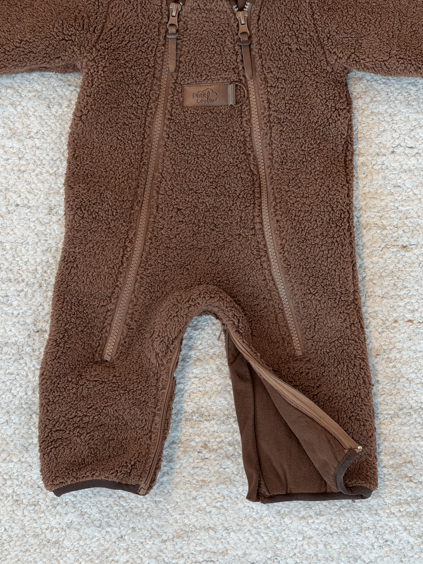 Combinaison Sherpa Brun 12-18mois