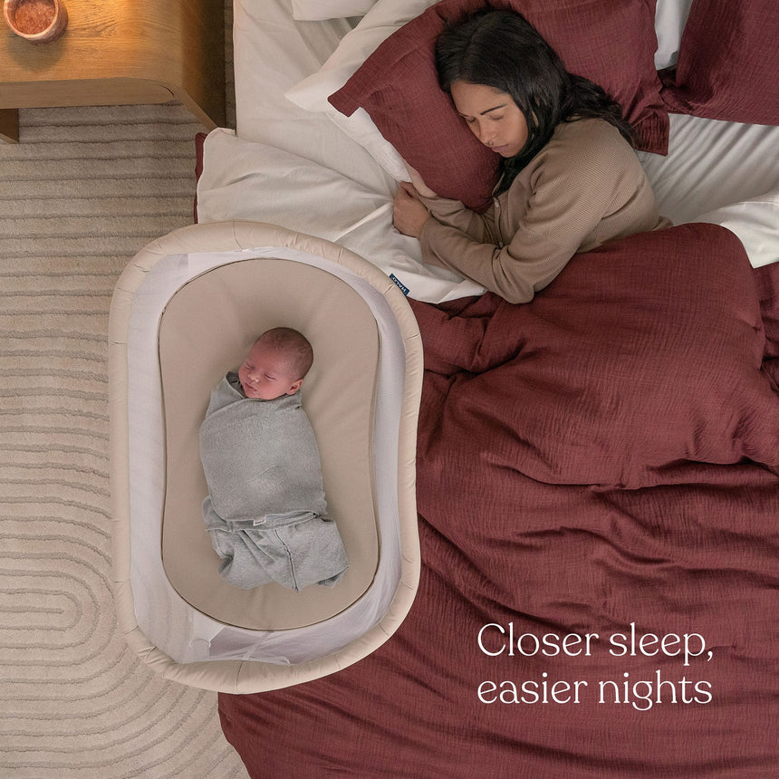Portable Bassinet Lite Sleeper - Oat