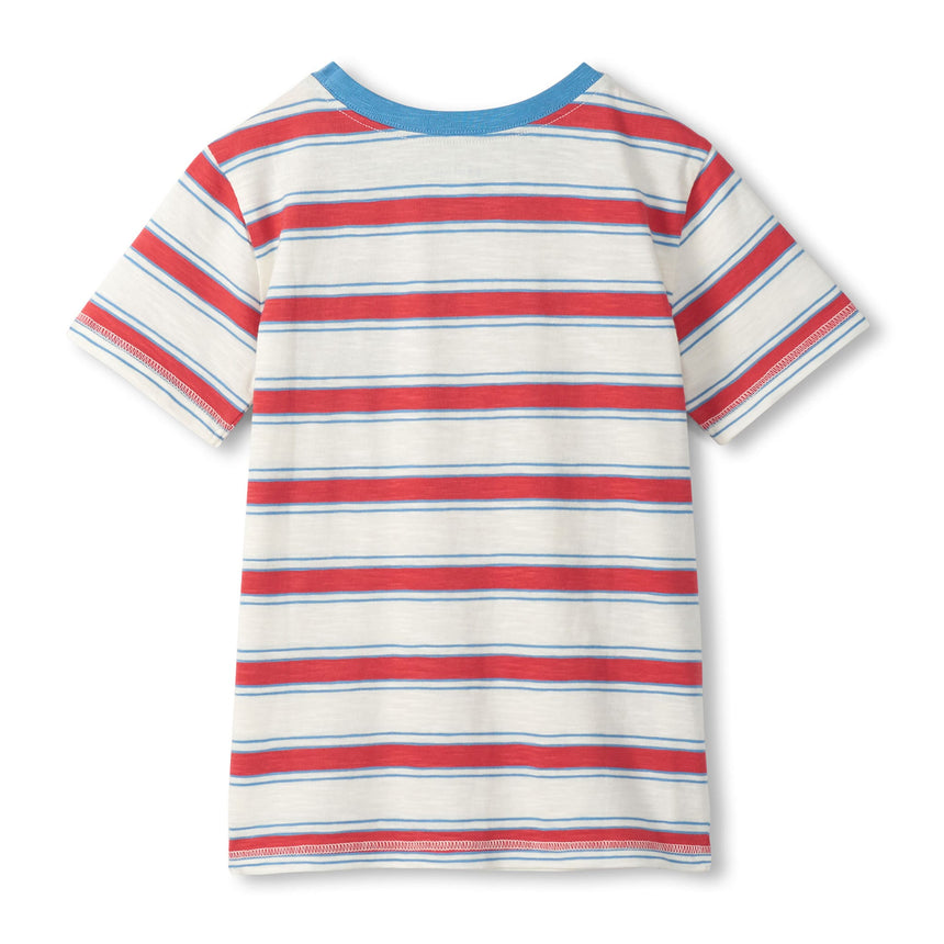 T-shirt Rayé 3-8ans-Hatley-HAT-S26ECK1194D-CLÉMENT