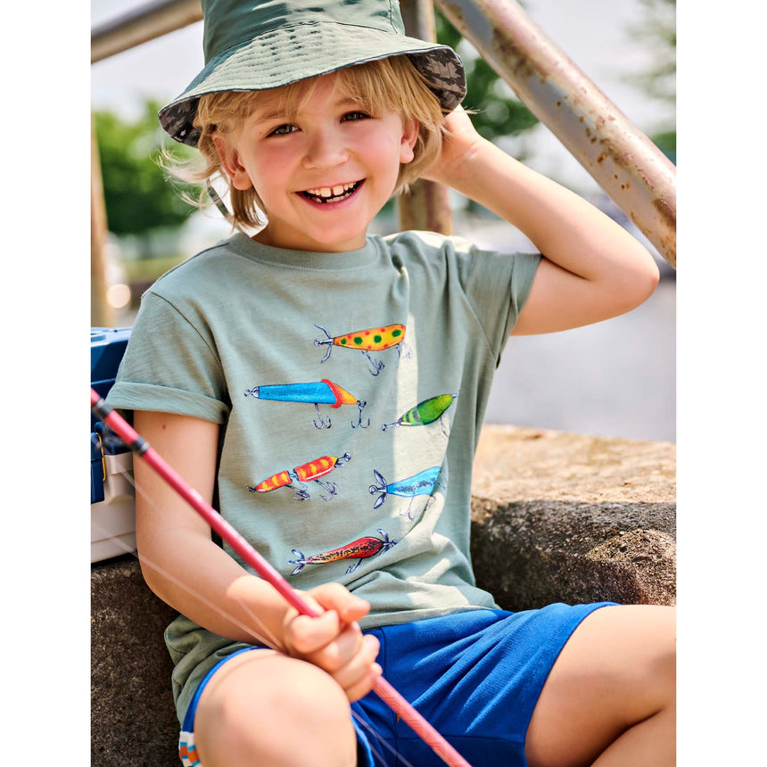 T-shirt Hameçon 3-8ans-Hatley-HAT-S26GLK1194-CLÉMENT