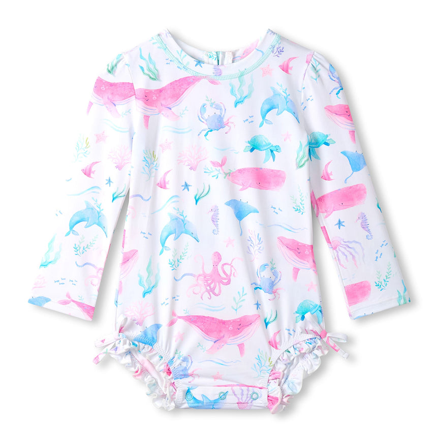 Maillot Vie Sous-marine 3-24mois-Hatley-Blanc-3-6 m-HAT-S26PSI907B-CLÉMENT