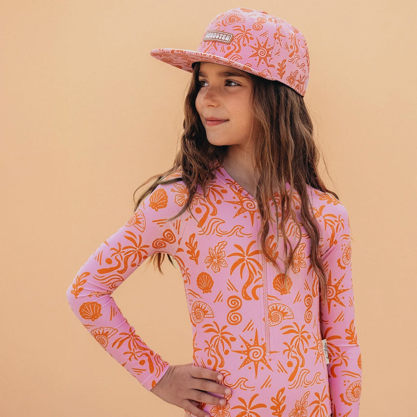 Maillot UV Marées Rosées 2-12ans-Headster Kids-HED-SWLSCR26F0-CLÉMENT
