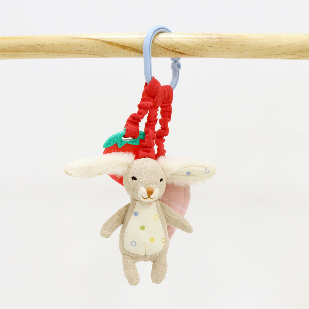 Jouet d'Activité Lapin Fraise