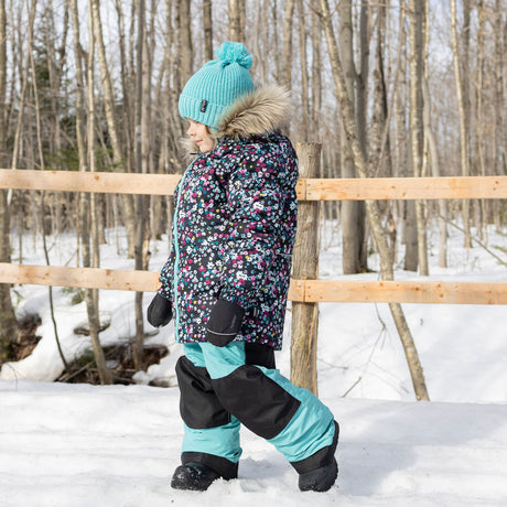 Habit de Neige Petites Fleurs 2-8ans