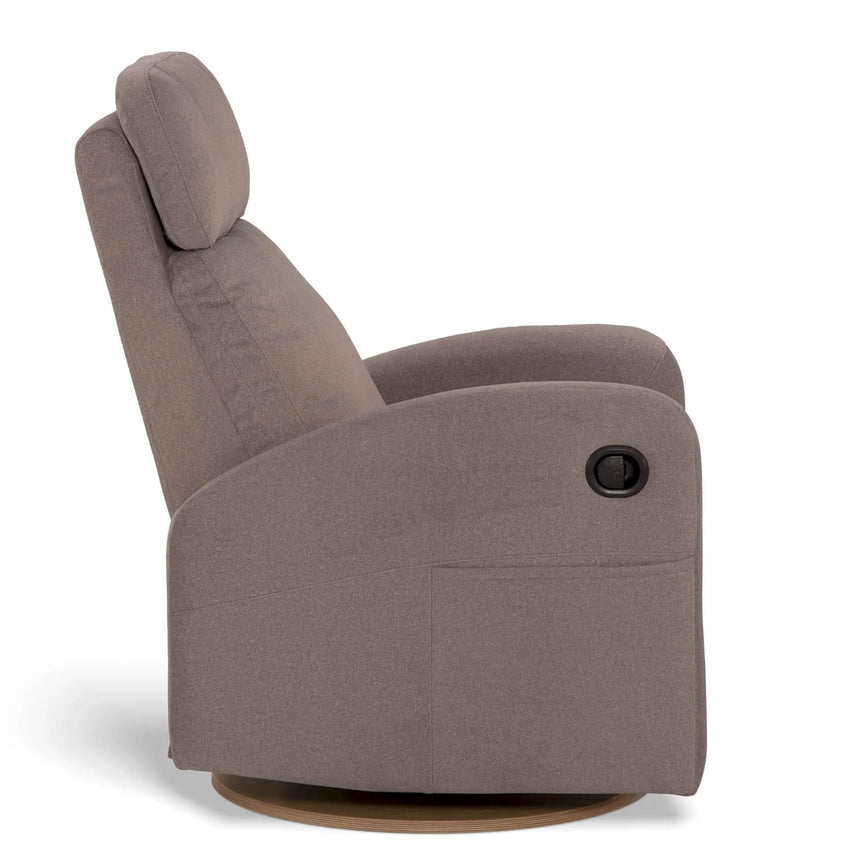 Upholstered  Rocking Armchair Swivel, Glider, Recliner Hailey - Arlo Beige