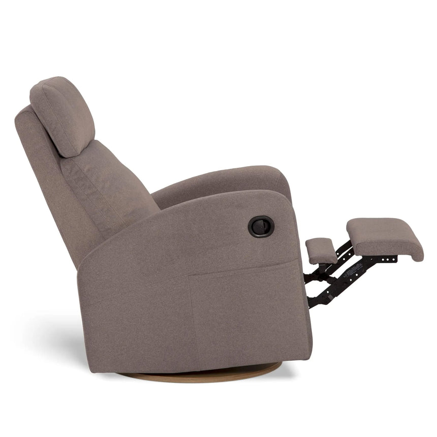 Upholstered  Rocking Armchair Swivel, Glider, Recliner Hailey - Arlo Beige