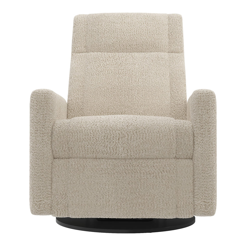 Grand Fauteuil Berçant et Pivotant Nelly avec Mécanisme Électrique - Puppy Sand-Jaymar BB-JAM-525295PUPP14-CLÉMENT