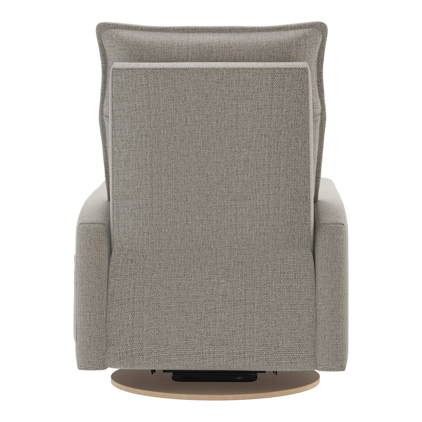 Grand Fauteuil Berçant et Pivotant Arya avec Mécanisme Électrique - Breather Driftwood-Jaymar BB-JAM-526295BREA56-CLÉMENT