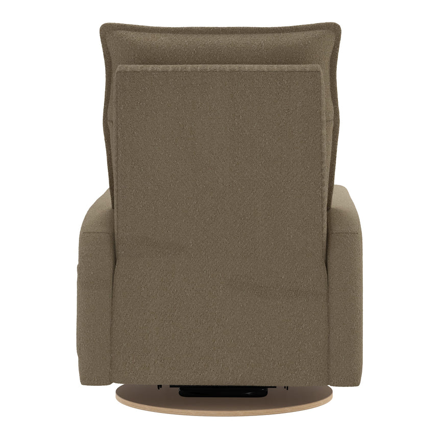 Grand Fauteuil Berçant et Pivotant Arya avec Mécanisme Électrique - Mocha-Jaymar BB-JAM-526295MOC606-CLÉMENT