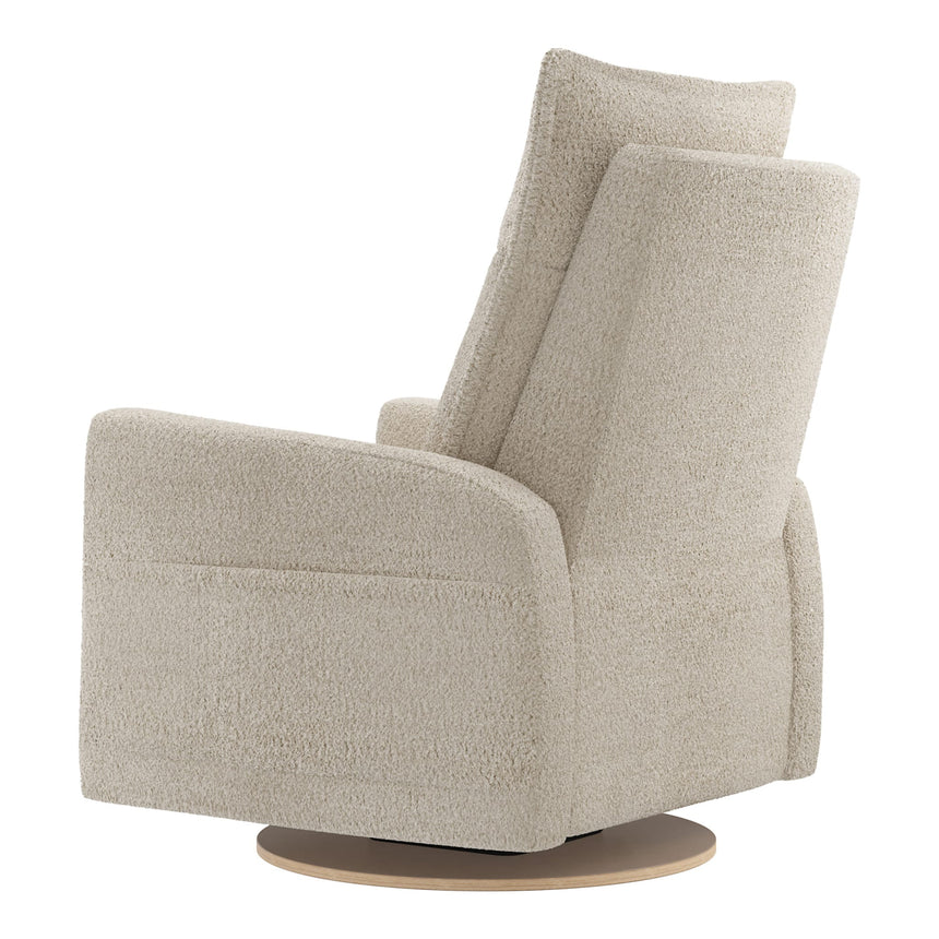 Grand Fauteuil Berçant et Pivotant Arya avec Mécanisme Électrique - Puppy Sand-Jaymar BB-JAM-526295PUPP14-CLÉMENT