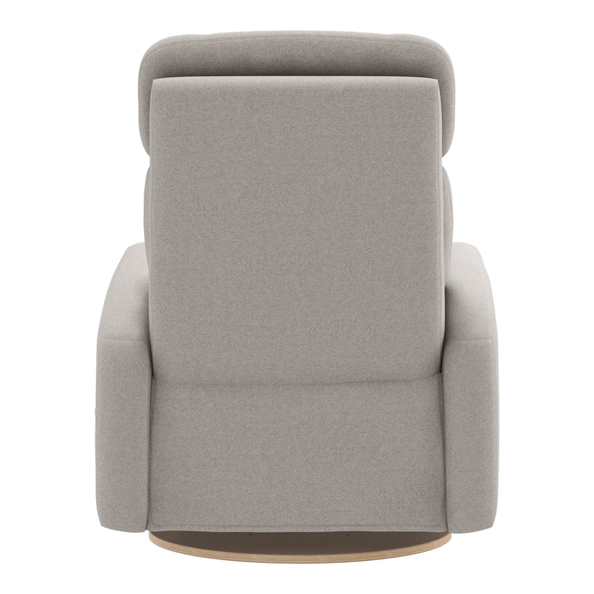 Grand Fauteuil Berçant Inclinable Pivotant Hailey avec Mécanisme Électrique - Arlo Heather Pearl-Jaymar BB-JAM-527295ARL601-CLÉMENT