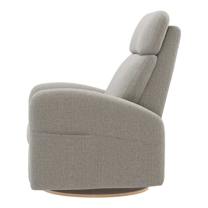 Grand Fauteuil Berçant Inclinable Pivotant Hailey avec Mécanisme Électrique - Breather Driftwood-Jaymar BB-JAM-527295BREA56-CLÉMENT